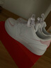 特步板鞋女鞋小白鞋女春季潮流轻便舒适港风气质韩版街拍旅游休闲鞋子 力荐-白粉红【甩标】 38 实拍图