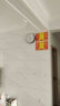 北极星（POLARIS）挂钟客厅家用时钟现代简约轻奢免打孔时尚钟表30cm黑色石英款 晒单实拍图