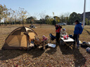 牧高笛（MOBIGARDEN）  冷山帐篷  户外徒步露营防风防雨大空间双层三季铝杆帐篷 三人/暖沙色 实拍图