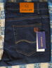 罗蒙（ROMON）牛仔裤男直筒秋冬季商务休闲男士百搭裤子男青年男裤 深蓝色 38 实拍图