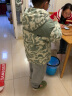 坦博尔羽绒服男童女童迷彩拼接厚可拆卸帽儿童外套TC331312雪域军绿150 晒单实拍图