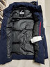 雪中飞男士短款连帽羽绒服马甲秋冬季保暖防寒可拆卸连帽羽绒背心 9752藏青 2XL (185) 实拍图