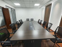 香尔特（Xiangerte）会议桌长桌简约现代大型板式培训桌长方形长条桌办公桌3.5米+12椅 晒单实拍图