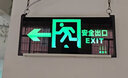 温特孚新国标led安全出口指示灯消防指示牌应急灯紧急通道疏散标志 新国标 双面左转向 实拍图
