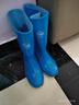 FOOTOPPO雨鞋女水鞋加绒水胶鞋中筒成人雨靴高筒套鞋防水长筒水靴女士 实拍图