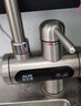 奥克斯（AUX）电热水龙头即热式水龙头加热器电加热快速热过水电热水器厨房小厨宝卫生间下/侧进水 【变频恒温】不锈钢+赠送漏保 实拍图