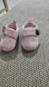 布拉米勒春秋季0-6-12个月婴儿鞋子软底防滑棉布3男女步前鞋宝宝学步新1岁 c166粉红（春秋款） 13 内长11.5cm 实拍图