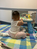 汤米妈妈（Tommy&Kids）床围栏护栏婴儿防摔四面一体式围挡床边婴儿安全宝宝栏杆 轻奢轨道款莫兰迪 三面装 1.8mX2.0m床垫适用 实拍图