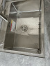 华帝（VATTI）水槽厨房洗菜盆一体盆单槽 洗碗槽大单槽水池盆304不锈钢嵌入水槽 实拍图