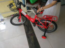 凤凰（Phoenix）儿童自行车宝宝脚踏车儿童折叠自行车3-8岁童车  中国红 18寸 实拍图
