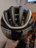 Mountainpeak自行车骑行头盔风镜男女通用山地公路车安全帽子装备 黑白款 实拍图