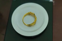 周大生黄金麦浪足金戒指女足金活口戒指结婚送女友送女友新年礼物 麦浪足金戒指-【可调节】 2.17g 实拍图