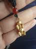 中国黄金（CHINA GOLD）黄金项链男足金招财貔貅吊坠实用生日礼物男送男友老公结婚纪念日 【京速达】足金貔貅吊坠配黑绳 实拍图