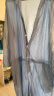 无印良品（MUJI）男女通用 棉 宽版连体裤无性别睡衣家居服男女款全棉纯棉FD96CC3A 萨克森蓝 L-XL（180/104A） 晒单实拍图