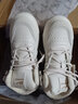 回力女鞋棉鞋女冬季2026新款加绒加厚保暖棉鞋子女款百搭高帮板鞋 米白色 36 (230mm) 实拍图