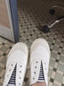 Rockfish防泼水一脚蹬渔夫鞋女软底2026春季新款懒人女鞋孕妇单鞋 条纹白 38 实拍图