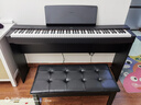 雅马哈（YAMAHA）电钢琴P225B/WH儿童成人初学88键重锤智能蓝牙便携式钢琴P125升级 新品P225B主机+原装木架+单踏板+官方标配 实拍图