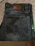 海沛尼克 牛仔裤男宽松直筒中高腰弹力长裤子大码深裆肥佬中青年男裤 99131蓝色 38 (2尺9) 实拍图