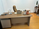 沃霖E0级环保轻奢办公桌老板桌椅组合简约现代财务桌总裁班台经理桌 1.8米老板桌【送多功能线盒】 常规 实拍图