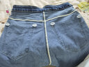 JEEP SPIRIT吉普牛仔裤男秋冬季韩版裤子男士修身小脚裤男裤 蓝灰 28 实拍图