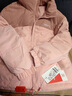 鸭鸭（YAYA）羽绒服男女同款2025冬季最新款灯芯绒撞色保暖情侣面包服外套 粉色女款 M (170/88A) 实拍图