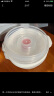 虎神微波炉专用加热容器饭盒碗专用器皿带盖碗塑料保鲜盒 三件套（大中小各1个） 实拍图