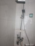 京世威登淋浴套装家用卫浴增压淋浴器洗澡喷头沐浴花洒手持暗装花洒全套 4挡家庭版（银色） 实拍图