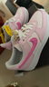 耐克NIKE板鞋女空军一号AF1 AIR FORCE 1运动鞋HM3696-661粉38.5 实拍图