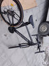 永久公路自行车男女700C弯把破风公路车27级变速成人学生城市运动单车 30速-消光黑 实拍图