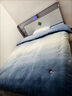 海澜之家（HLA）牛奶绒四件套防静电高端双面亲肤珊瑚绒床单被套简约风床品套件 渐变风晚霞 四件套 床单款 被套2*2.3m 床单2.3*2.5m 实拍图