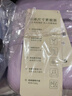 不莱玫万向轮拉链托运箱旅行箱皮箱密码学生大容量行李箱女拉杆箱登机箱 【紫色】升级全箱配色 24英寸 约常规25英寸 微扩容 实拍图