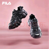 FILA 斐乐女鞋猫爪鞋3代老爹鞋休闲运动鞋缓震厚底慢跑鞋FLUID Ⅲ 黑-BK 38 实拍图