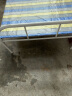 万坤（WANKUN） 折叠床单人床家用午休床简易便携租房床木板午睡铁床行军床 兰条加长款 100*190cm加厚床板 实拍图