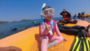 WATERTIME/水川 儿童潜水镜男女童浮潜三宝青少年装备潜水镜呼吸管套装 晒单实拍图