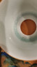 苏氏陶瓷（SUSHI CERAMICS）汝窑卵青 开片可养金线三才盖碗8茶杯高档礼盒装  实拍图