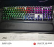 微星（MSI）GK71 SONIC 机械键盘 微星定制红轴 RGB炫光透明键帽 有线 电竞键盘 104键 双触控触动光效反馈 晒单实拍图