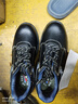 赛纳劳保鞋男秋冬防砸防刺穿电焊工地鞋防滑工作安全鞋耐磨轻便GL0551 典雅黑【防砸防静电】 40 实拍图