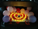 韩猫 浪漫求婚布置装饰道具表白神器KTV电子蜡烛彩灯生日气球套装房间后备箱室内520情人节结婚布置 浪漫电子套装 实拍图