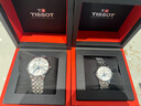 天梭（TISSOT）【官方授权店】手表 新款卡森臻我系列1853时尚商务石英情侣对表 月相白盘钢带 实拍图