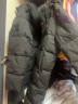 安踏（ANTA）速暖羽绒丨长款四防羽绒服男装冬季新款保暖防风防寒外套大衣 【字母款】基础黑8904-3 L 实拍图