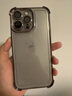 艾德加（Eddga） 适用苹果15promax手机壳气囊防摔全透明硅胶镜头全包围保护套亚克力高级感简约男女款外壳钛灰色 苹果15Promax 真气囊防摔-全透明+钢化膜 实拍图