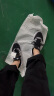 adidas RUN50S休闲简约舒适复古跑步鞋女子阿迪达斯官方轻运动 黑色/灰色/银色 38 实拍图