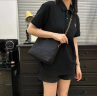 CAHOE KULLO官网包包女包2025新款大容量帆布包女士斜挎包腋下包轻便小挎包女 黑色-CK女包生日礼物送女友 实拍图