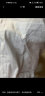 恒源祥保暖衬衫男士加绒加厚秋冬季纯色商务正装上班桑蚕丝内胆长袖衬衣 天蓝色细条纹 C15X08047-B 43（180/104A） 实拍图