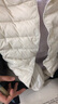 鸭鸭（YAYA）轻薄羽绒马甲女士短款2025年秋冬季新款韩版时尚内胆轻便羽绒服 米白色 L 实拍图