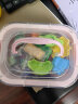得力(deli)24色抑菌彩泥 儿童手工DIY黏土玩具幼儿园安心粘土易收纳工具箱橡皮泥套装 生日礼物六一儿童节礼物粉色YC135-24A 实拍图