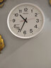 SEIKO日本精工现代客厅大挂钟创意北欧个性卧室装饰时钟QXA700 QXA700W 实拍图