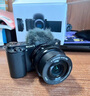 索尼（SONY）ZV-E10L 半画幅微单相机 美肤拍照 精准对焦 VLOG APS-C画幅  zve10 ZV-10 黑色套机+128G内存卡 官方标配+原装【电池+座充】 实拍图