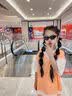 圣科莱儿童墨镜女童复古猫眼宝宝防晒太阳眼镜偏光抗UV女孩眼镜男童酷 黑色 推荐年龄2-7岁 实拍图