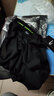 艾伦伯顿（Alen Botun） 运动短袖t恤男夏季吸汗衣宽松跑步女速干衣服健身服凉感冰丝上衣 黑色【冰丝 透气】 S (165-170CM) 实拍图